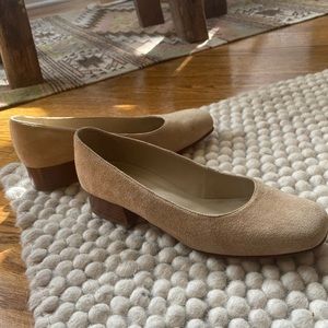 No. 6 | Cream Suede Pumps